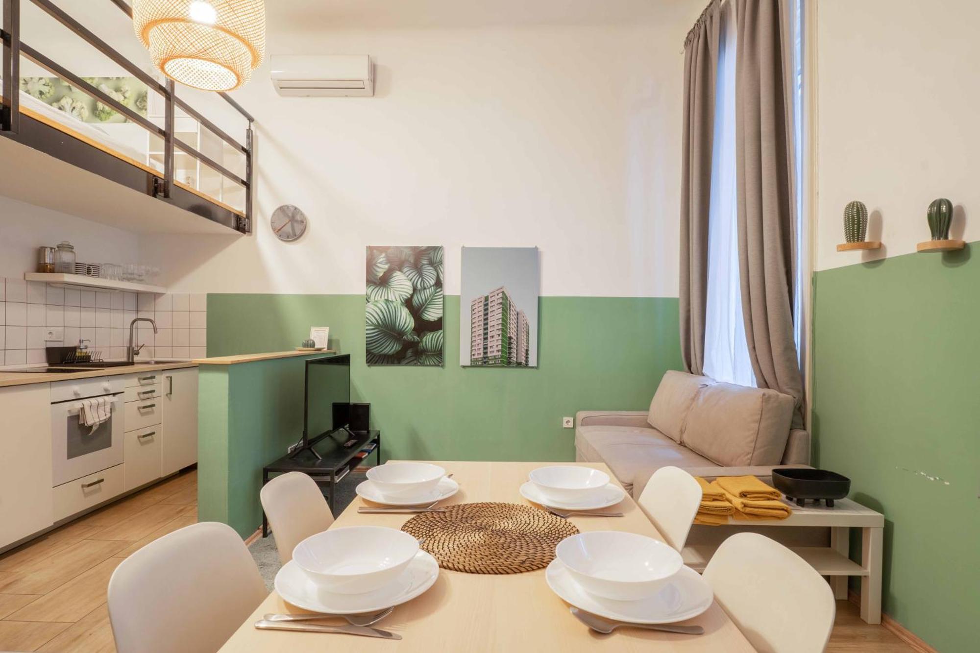 Cosy Studio In Terezvaros W41 Green 부다페스트 외부 사진