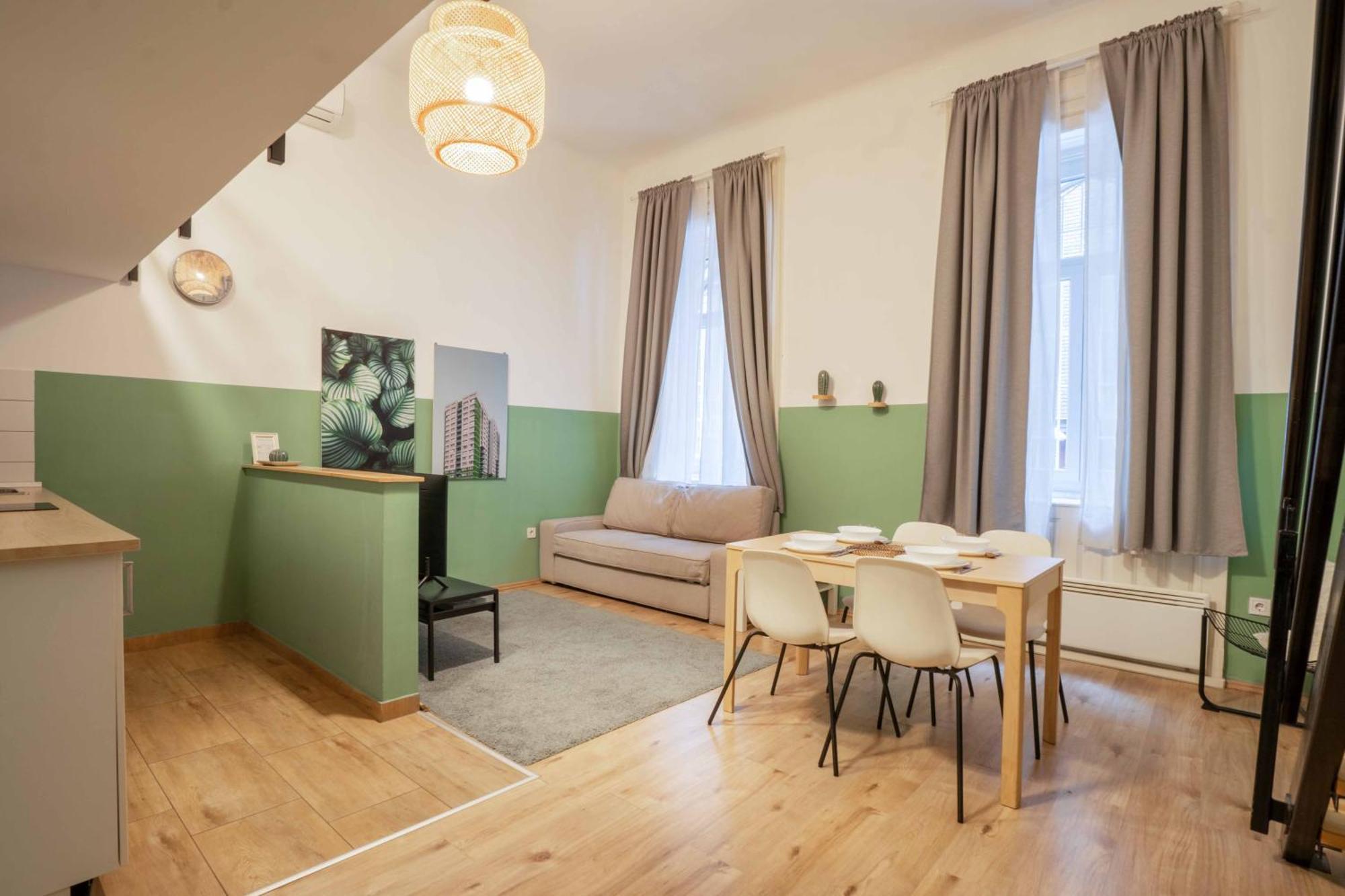 Cosy Studio In Terezvaros W41 Green 부다페스트 외부 사진